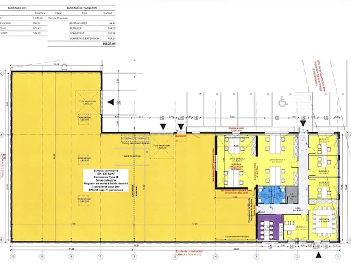 Hoerdt , zone du Birken , locaux de 839m2 sur 22,46ares