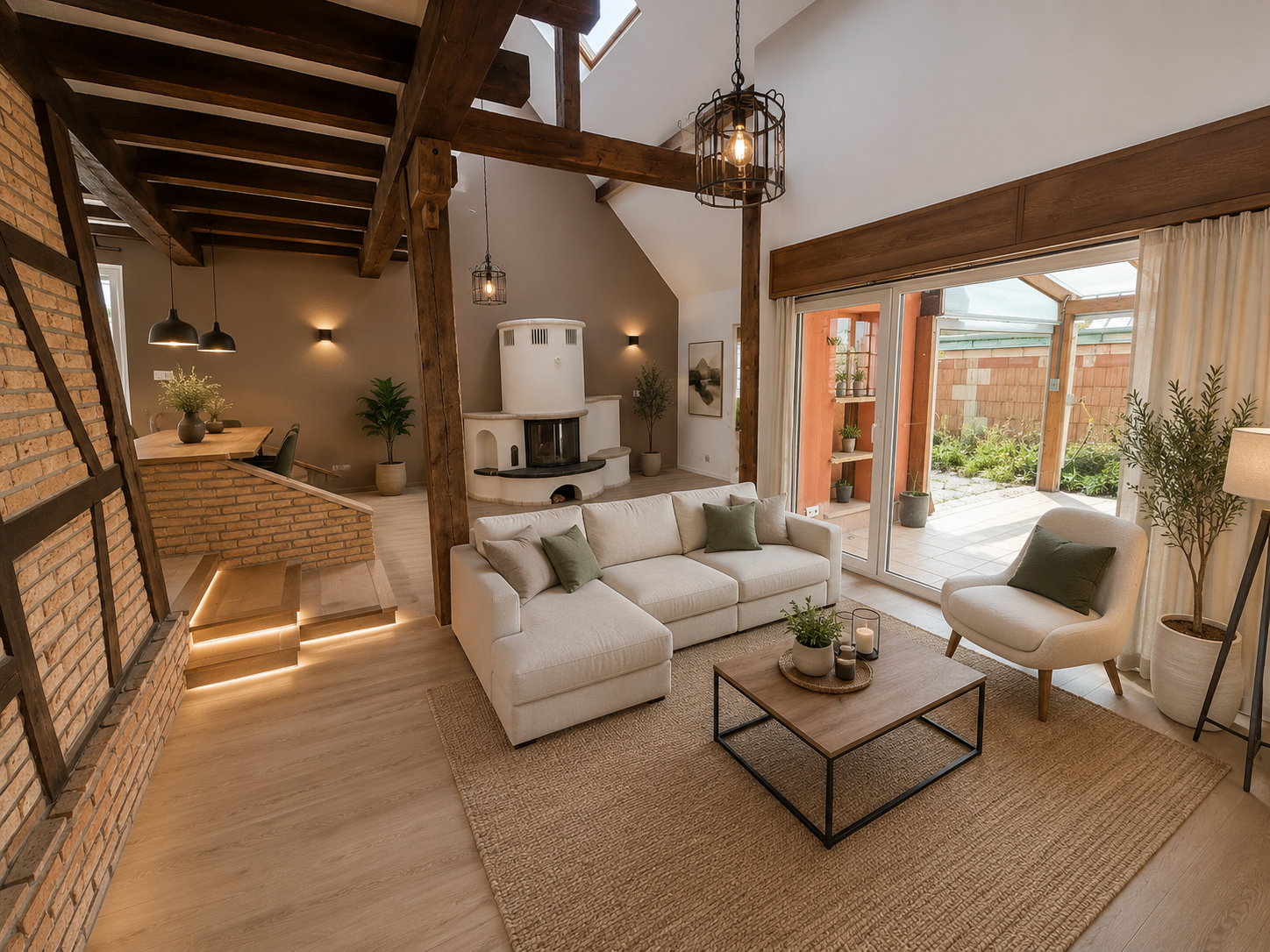 À saisir à Mundolsheim   Maison 6 pièces de 137 m2 habitables sur terrain verdoyant de 16,45 ares avec piscine